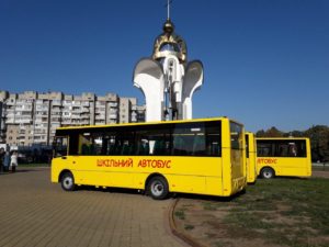 “BOGDAN” PRESENTED NEW SCHOOLBUSES FOR SCHOOLCHILDREN FROM VOLYN REGION