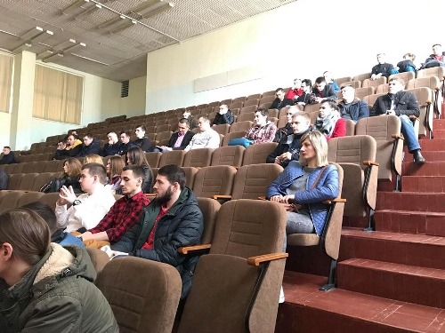 ЗУСТРІЧ ЗІ СТУДЕНТАМИ ЛУЦЬКОГО НАЦІОНАЛЬНОГО ТЕХНІЧНОГО УНІВЕРСИТЕТУ