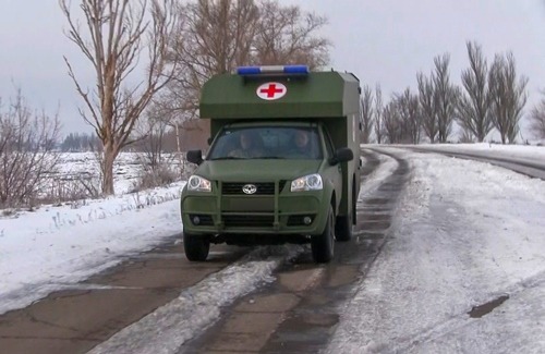 ЕКІПАЖІ БОГДАН 2251 У РАЙОНАХ ООС ЗАВЖДИ ГОТОВІ ДО ВИЇЗДУ. ФОТО