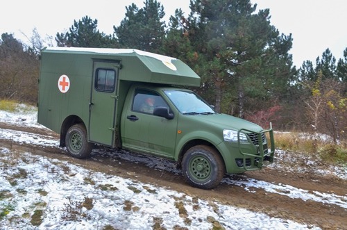 МЕДИЧНІ РОТИ БРИГАД НА БОГДАН 2251 НЕСУТЬ ЦІЛОДОБОВЕ ЧЕРГУВАННЯ У ООС. ФОТО