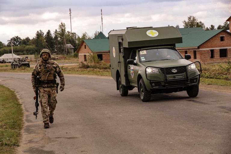 «БОГДАН-2251» НА МІЖНАРОДНИХ НАВЧАННЯХ «RAPID TRIDENT-2019». ФОТО