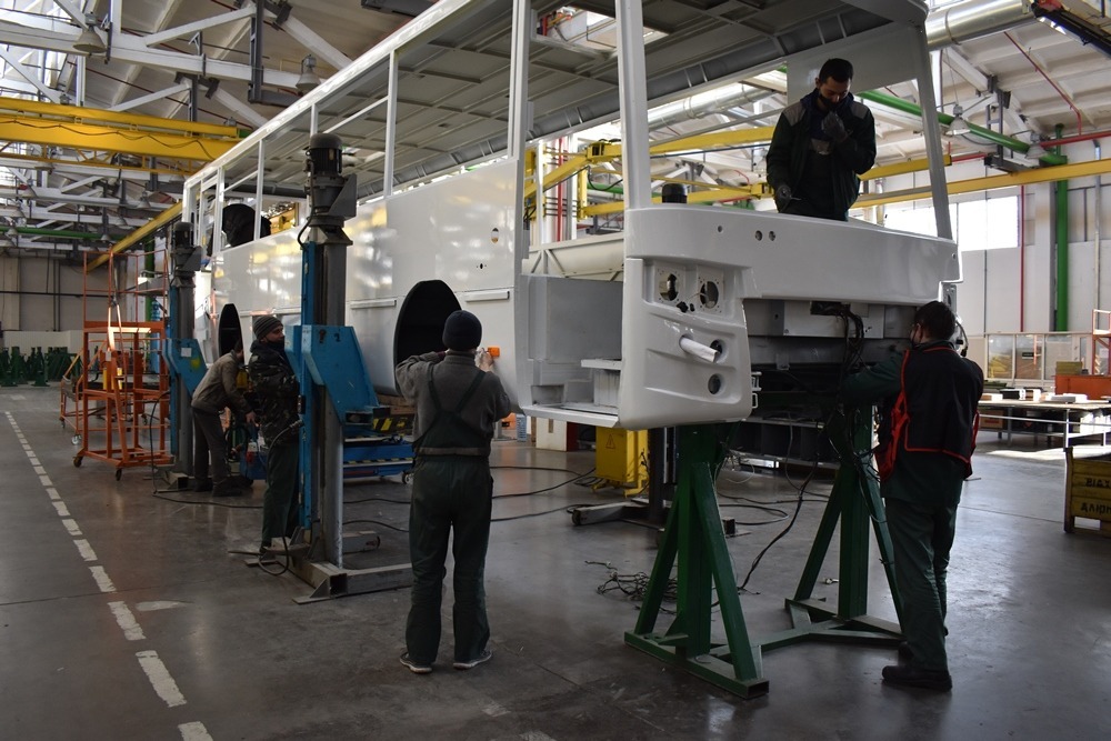 «АВТОСКЛАДАЛЬНИЙ ЗАВОД № 1» ПРИСТУПИВ ДО ВИГОТОВЛЕННЯ  10 АВТОБУСІВ «БОГДАН А14532»