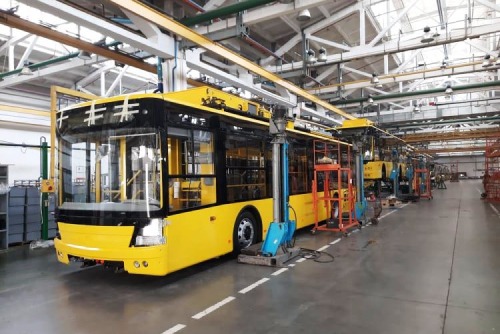LUTSK AUTOMOBILE FACTORY BEGINS TO SHIP THE NEXT BATCH OF BOGDAN T70117 TROLLEYBUSES FOR POLTAVA