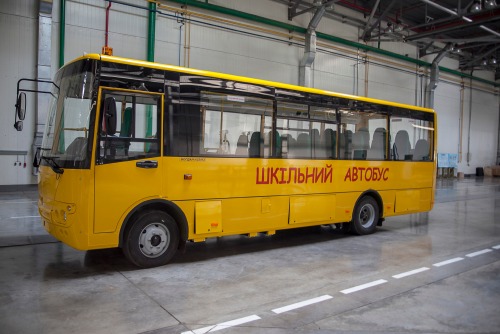 BOGDAN AUTOMOBILE FACTORY IN LUTSK TO BUILD NEW SCHOOL BUSES FOR PUPILS IN THE VOLHYNIA